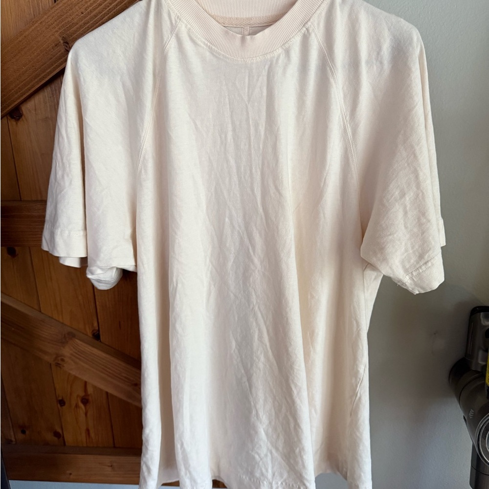 FP Free People Movement Icon Tee Tofu Cream White XS